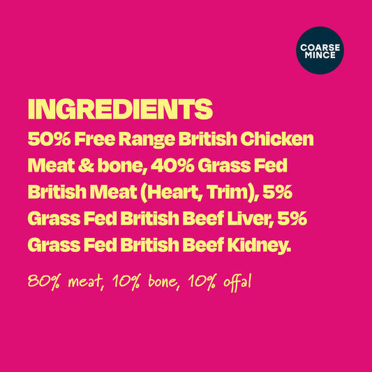 Beef & Free Range Chicken