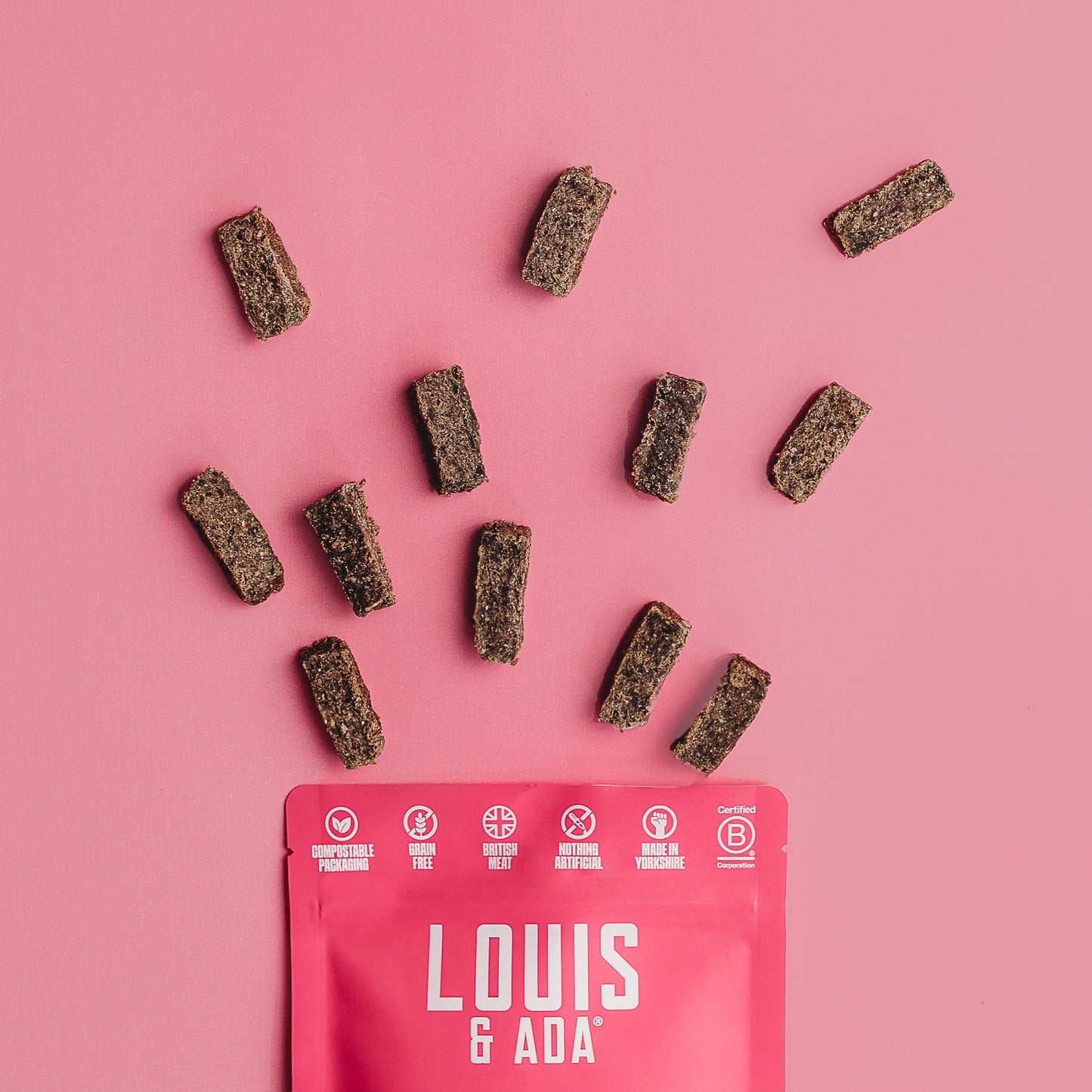 Beef, Rosehip & Nettle Treats (70g)