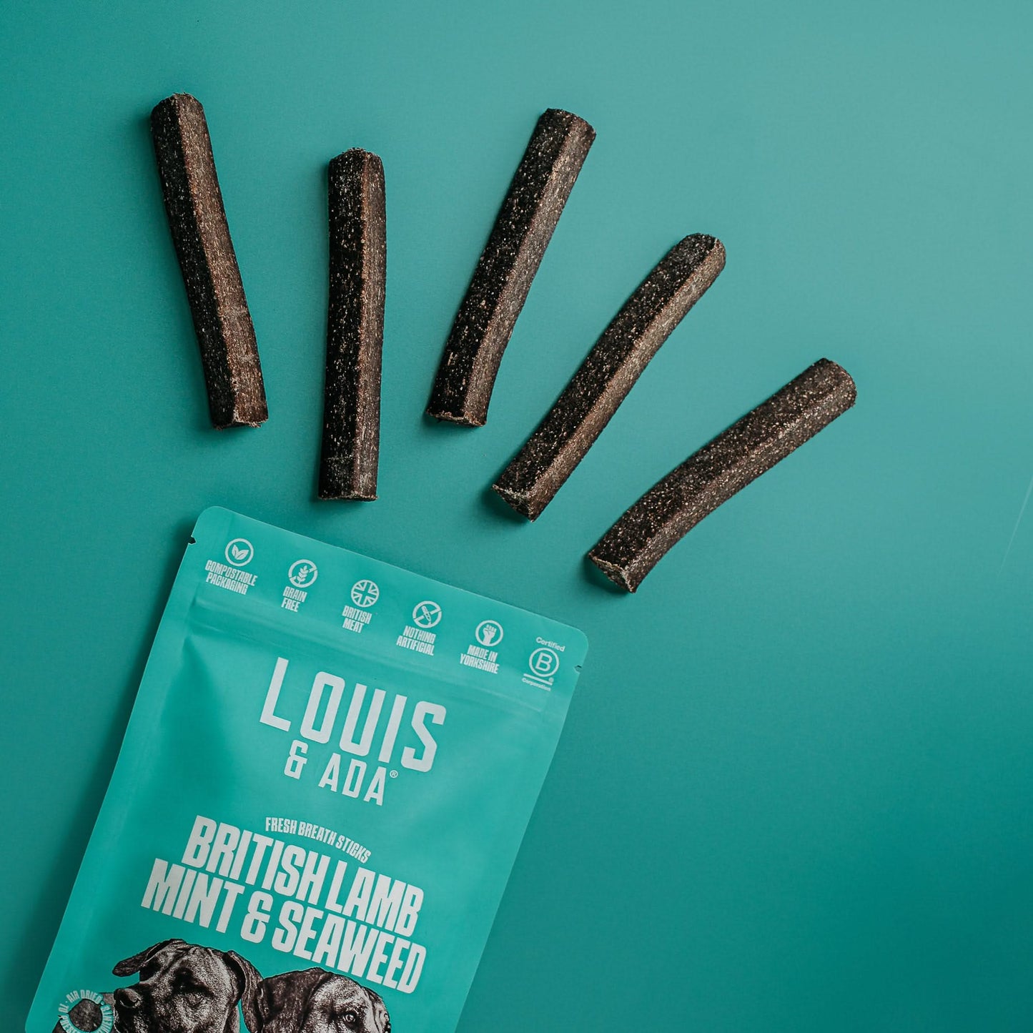 Lamb, Mint & Seaweed Treats - Naturaw