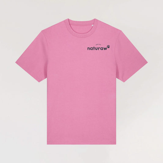 Rawvolution T Shirt - Cotton Pink - Naturaw