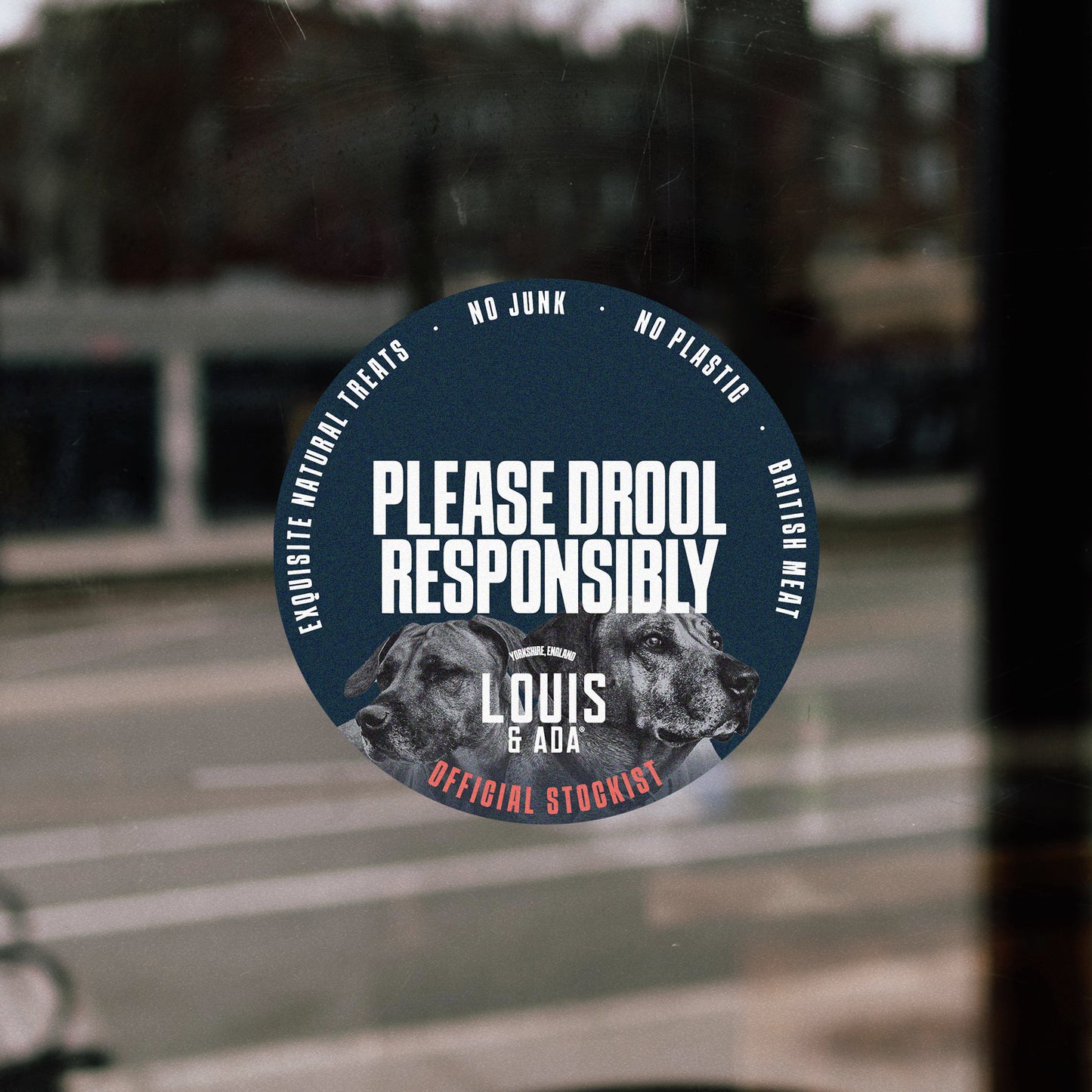 Louis & Ada Window Sticker
