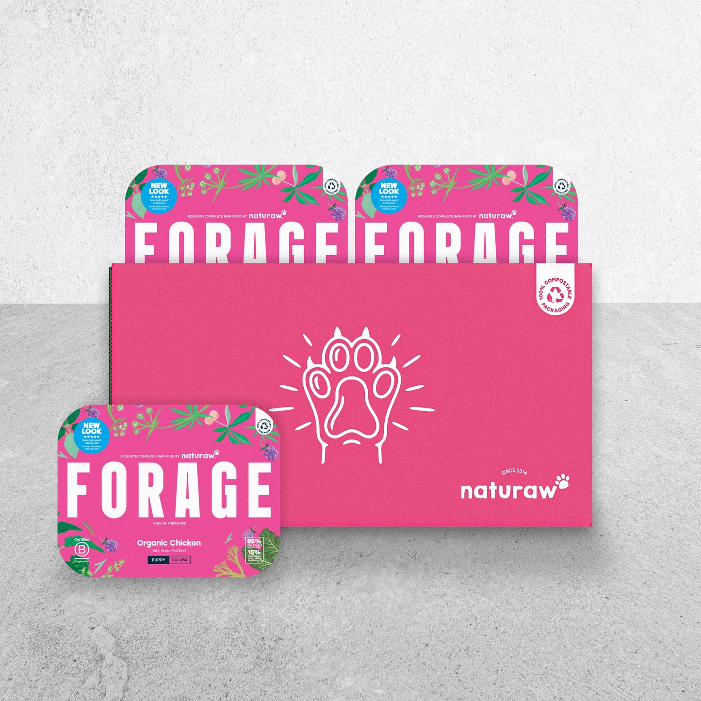 Forage Puppy Box: Organic Chicken