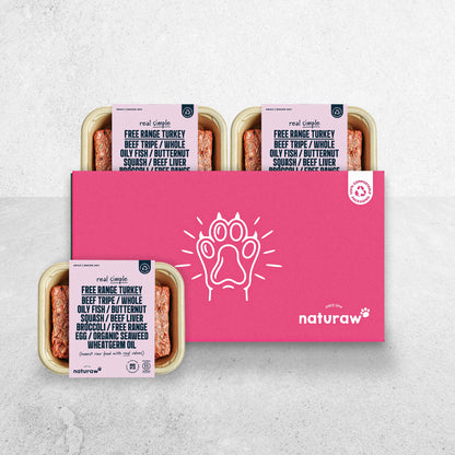 Real Simple Box: Free Range Turkey - Naturaw 