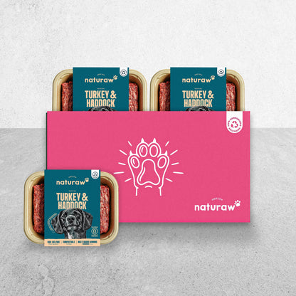 Box: Free Range Turkey & Haddock