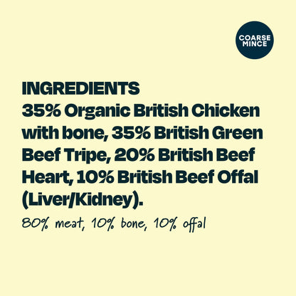 Organic Chicken & Beef Tripe