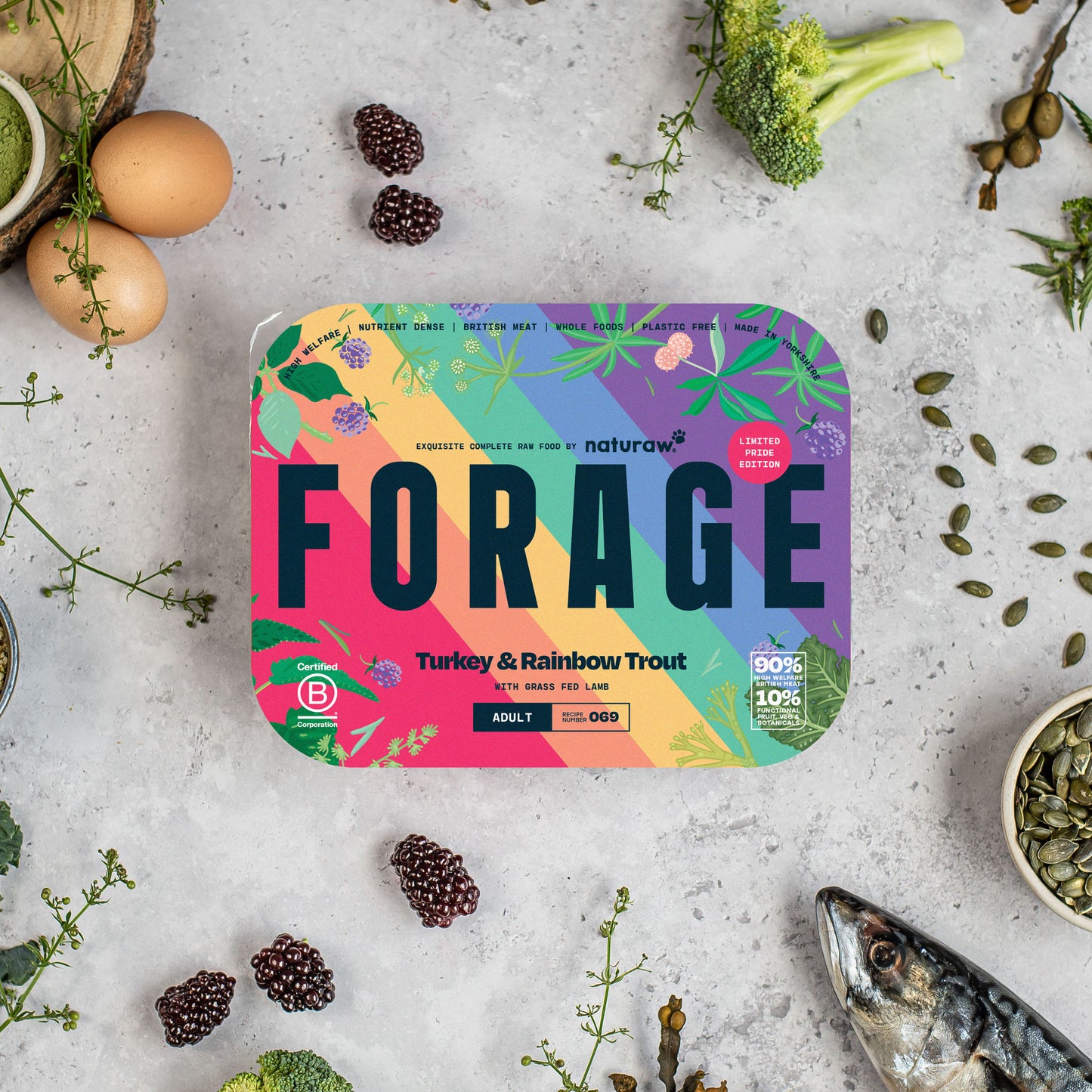 Forage: Turkey & Rainbow Trout