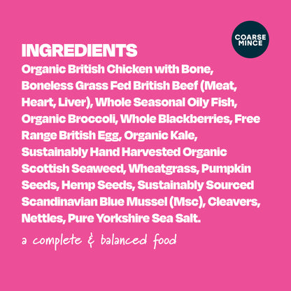 Forage Puppy: Organic Chicken - Naturaw 