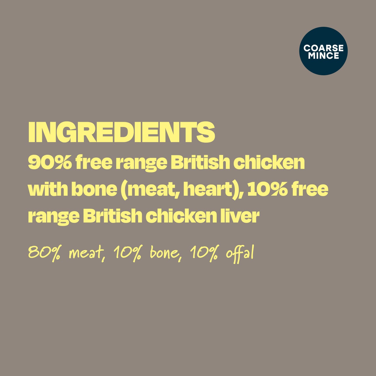 Box: All Free Range Chicken