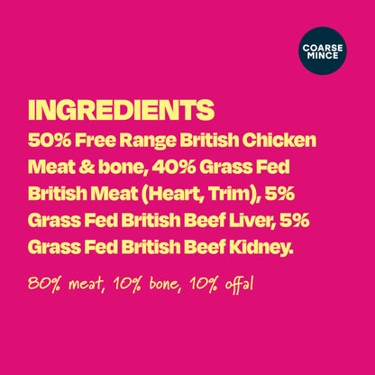 Beef & Free Range Chicken