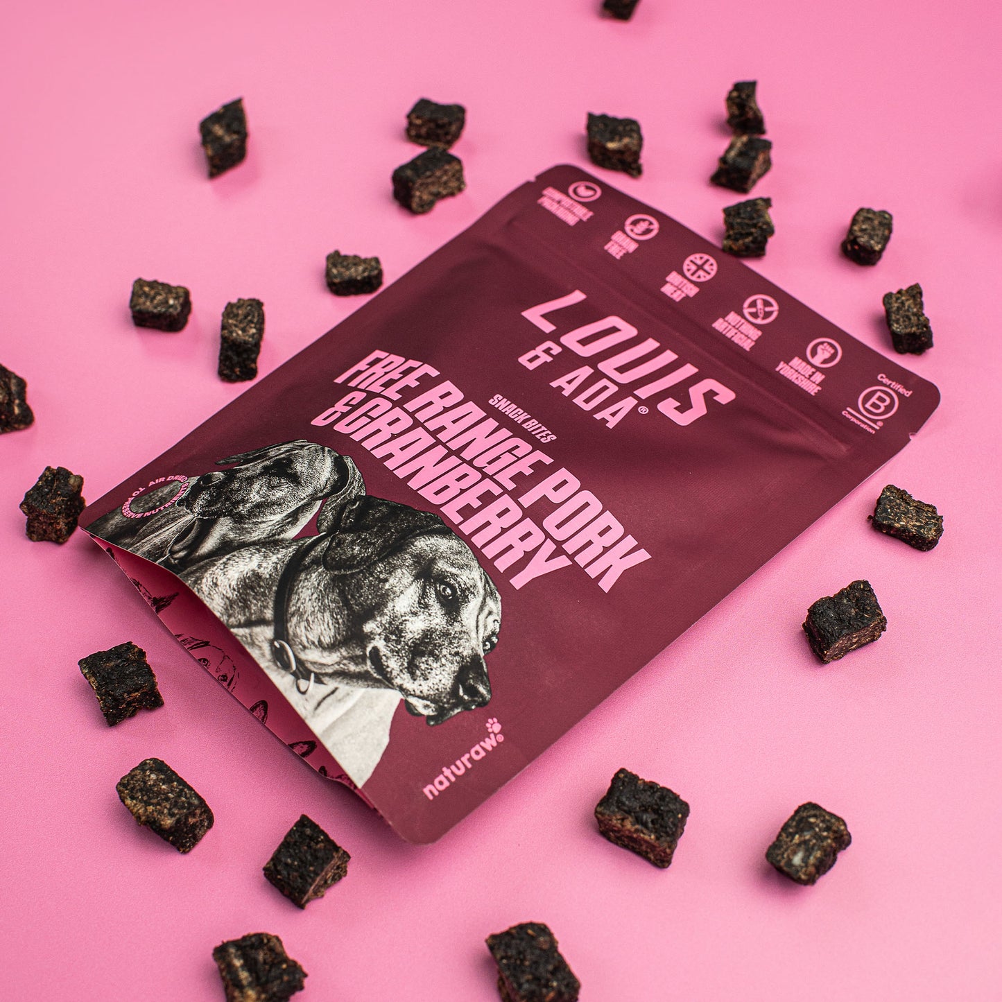 Free Range Pork & Cranberry Treats