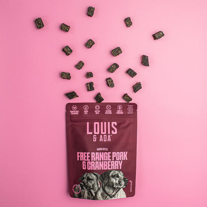 Free Range Pork & Cranberry Treats