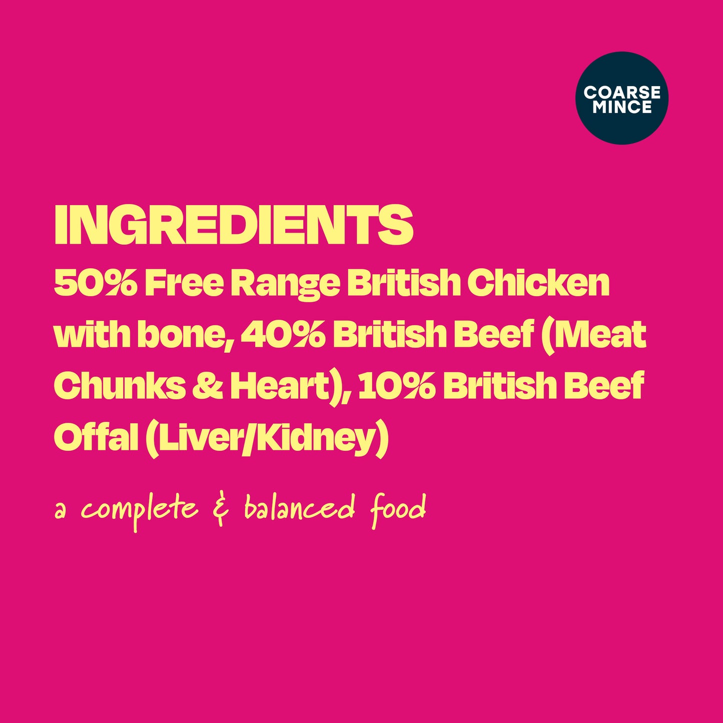 Box: Beef & Free Range Chicken - Naturaw