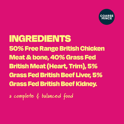 Beef & Free Range Chicken