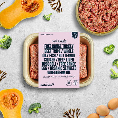 Real Simple: Free Range Turkey - Naturaw 