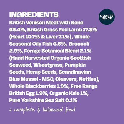 Forage: Venison - Naturaw 