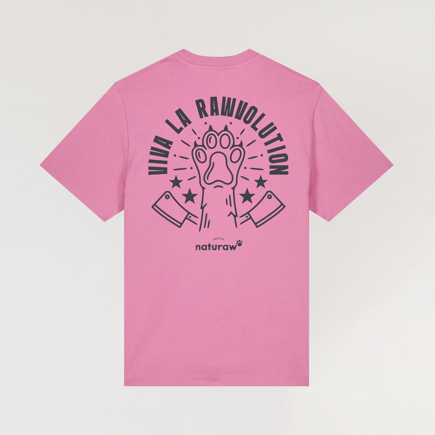 Rawvolution T Shirt - Cotton Pink