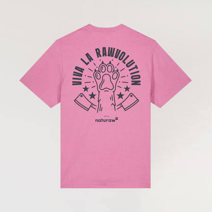 Rawvolution T Shirt - Cotton Pink