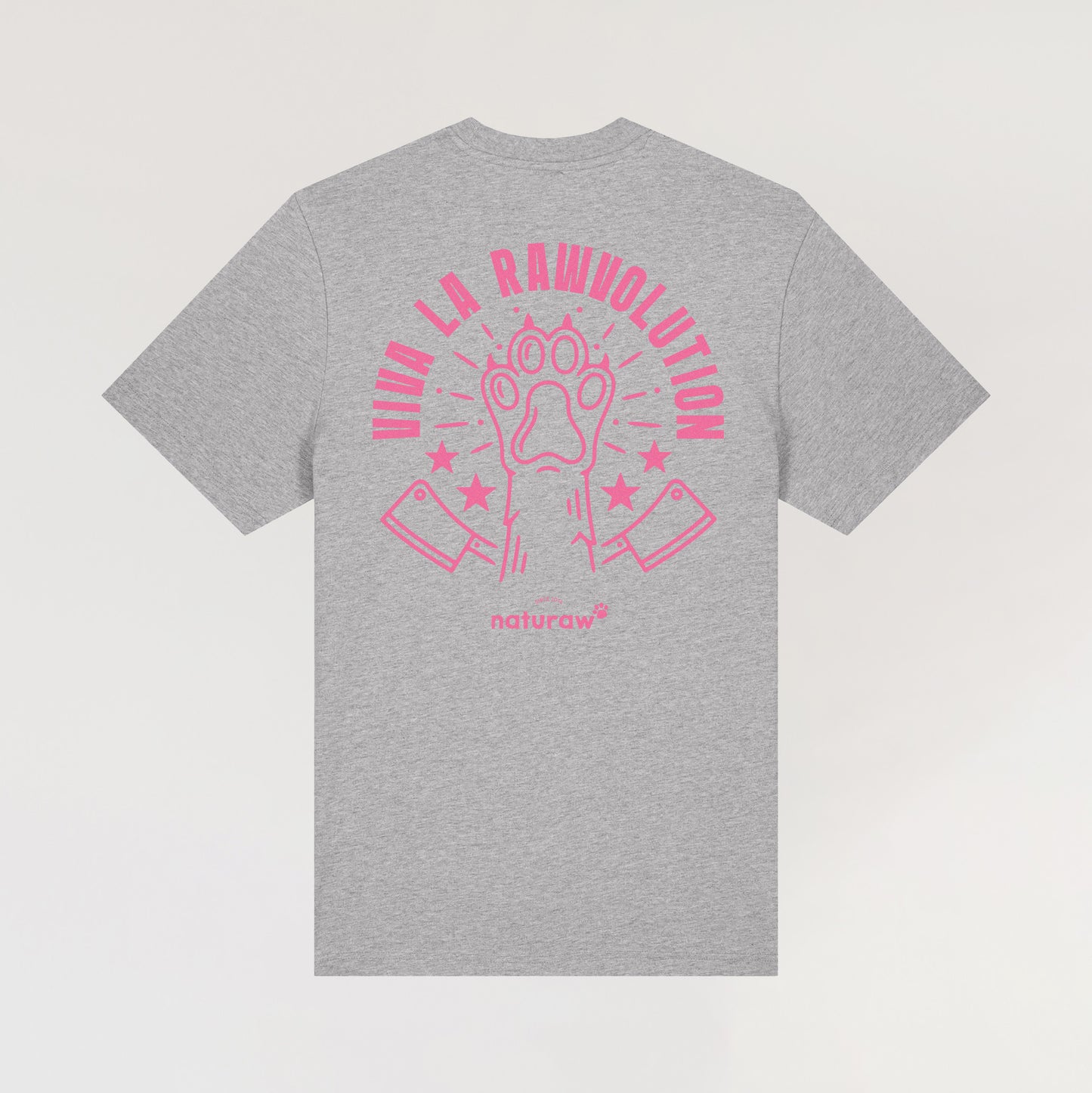 Rawvolution T Shirt - Heather Grey