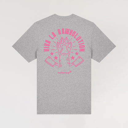 Rawvolution T Shirt - Heather Grey