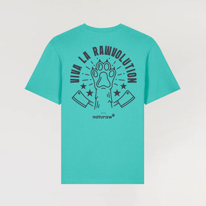 Rawvolution T Shirt - Naturaw Teal