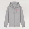 Rawvolution Zipped Sweatshirt - Heather Grey