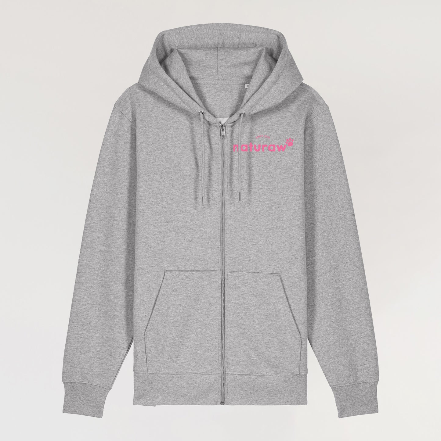 Rawvolution Zipped Sweatshirt - Heather Grey