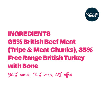 Free Range Turkey, Tripe & Beef