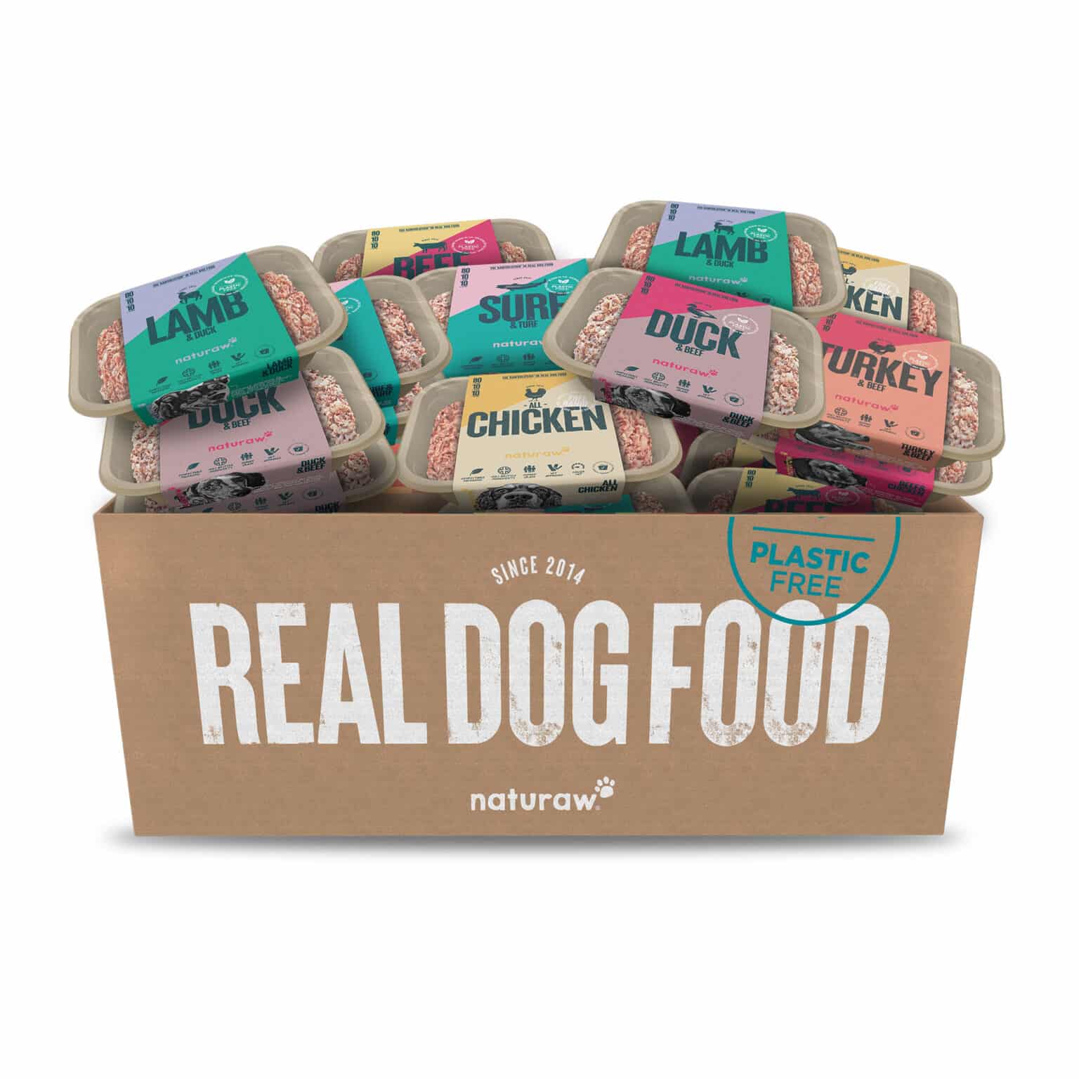 Original Raw Dog Food Taster Box Large Naturaw Real Raw Dog Food